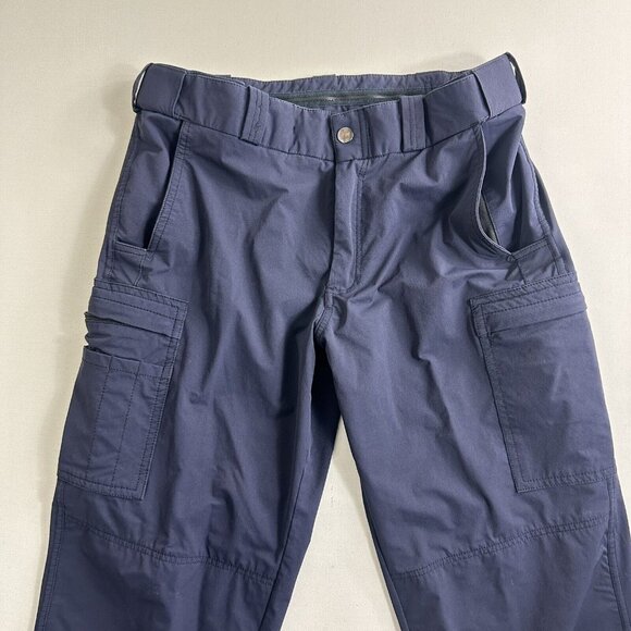 Blauer Flexforce Tacitcal Cargo Pants Womens Size 12 Navy Blue Workwear Workwear - Picture 3 of 9